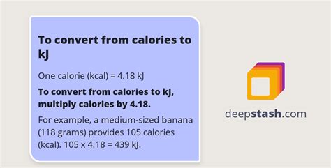 345 kj to calories|how many kj in a calorie.